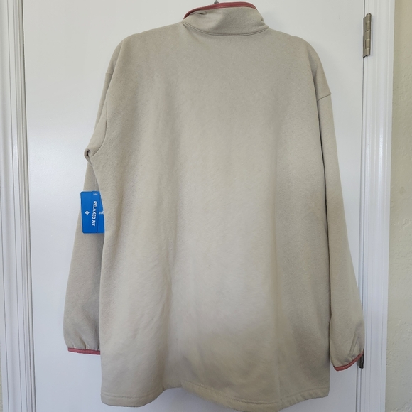 NEW Columbia Hart Mountain 1/2 Snap Tunic Womens XL Dark Stone Pink - Picture 3 of 9